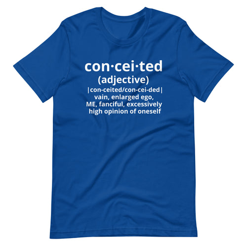 Conceited Definition Tee (White)